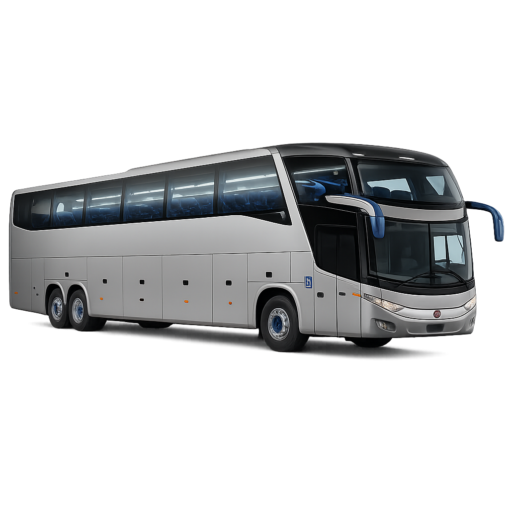 Modern coach hire vehicle available for rental across Denmark